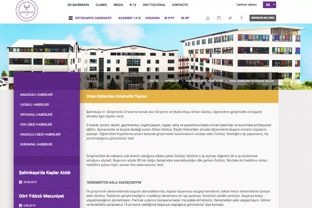 şahinkaya girişimcilik zirvesi